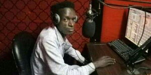 An image of a radio presenter 