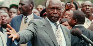 President Daniel arap Moi.