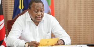 President Uhuru Kenyatta chairs the Sixth Extraordinary Session of the National and County Governments Co-ordinating Summit on Wednesday, November 4, 2020.