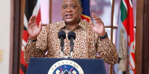 File image of President Uhuru Kenyatta