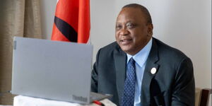 President Uhuru attends a virtual meeting on climate change