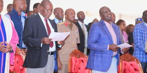 President William Ruto attends a thanksgiving service in Kitui County on Sunday, October 23, 2022..jpg