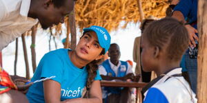 Global superstar, Priyanka Chopra met children suffering from severe acute malnutrition during her trip to Kenya on October 21, 2022.