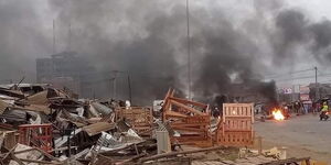 Protests That Rocked Kahawa West on Wednesday August 25