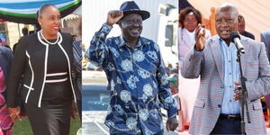 Raila Odinga Carolyne Karugu Mutahi Kahiga