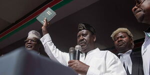 An image of Raila Odinga