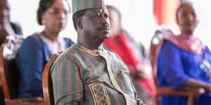 Raila Odinga pictured during the Nation Prayer Service held at State House Nairobi on March 21, 2020..jpg