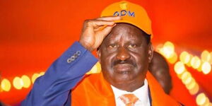 ODM Party leader Raila Odinga at a pat function in 2016