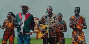 Orange Democratic Movement (ODM) leader Raila Odinga debuts song for the campaign on Tuesday, February 15, 2022