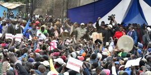 Raila at Kamukunji