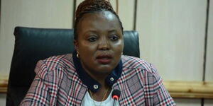 An undated image of Nyeri Woman Representative, Rahab Mukami 