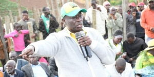 Mathira Member of Parliament Rigathi Gachagua in Marakwet East, on Thursday, May 26, 2022.