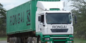 An image of a truck belonging to Rongai Workshop and Transport Limited.