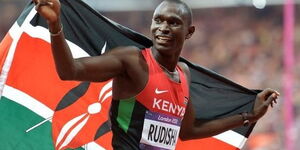 File image of 800m Olympic champion David Rudisha