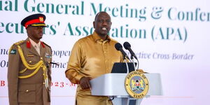 President William Ruto at the Africa Prosecutors’ Association Conference, Mombasa County on January 30, 2023.