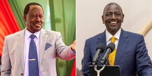 William Ruto and Raila Odinga