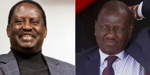 William Ruto and Raila Odinga