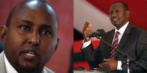 An image of Junet and Ruto