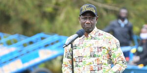 DP William Ruto addresses the youth in Westlands, Nairobi on Thursday, July 9, 2020