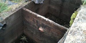 A sewage tank