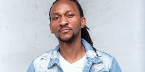 Music Producer Patrick Mbaru (Saint P) at a photoshop on May 14