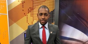 Journalist Sam Njoroge announced his resignation during a live broadcast on Thursday, January 28, 2021.