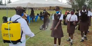 An image of school girls