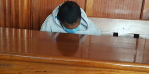 School teacher Esther Nthenya Muli while appearing in Court on Monday, December 7, 2020.