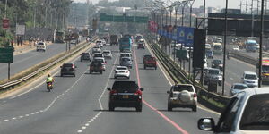 Section of Thika Superhighway