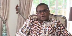 Senate Speaker Kenneth Lusaka During an Interview with Switch TV on Tuesday, August 17.