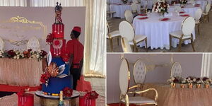 Samburu Senator Steve Lelegwe's wedding in Kajiado County on November 21, 2020