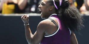 Serena Williams pictured during the ASB Classic tournament on January 12, 2020 in Auckland, New Zealand