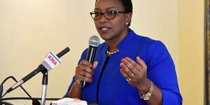 File image of Water CS Sicily Kariuki