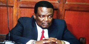 Sirisia MP John Waluke appears in a court in Nairobi.