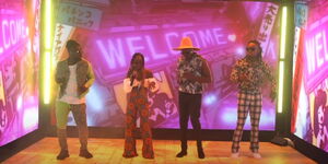 Sol Generation artists and Xenia performing during the Midnight Train album launch on August 22, 2020.