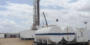 File photo of South Lokichar oil project in Turkana