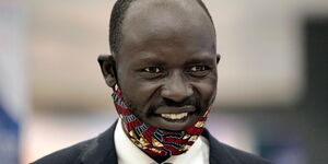 South Sudanese Economist Activist Peter Biar Ajak.