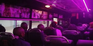 Photo of a Star Bus vehicle full of passengers pictured in Nairobi on Monday, March 23, 2020