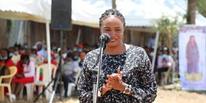 Tourism PS Nominee Sylvia Museiya Kihoro at a past function 