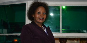 IEBC Corporate Affairs Manager and Association of Professional Broadcasters (APB) Tabitha Mutemi