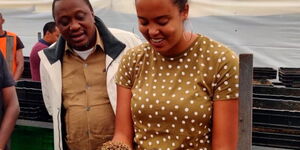 Talash Huijbers founded InsectriPro with President Uhuru Kenyatta