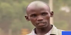Taxi driver Justus Nyabuto who helped woman deliver at Mama Lucy hospital.