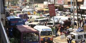 File Photo of Nairobi Tea Room bus terminal