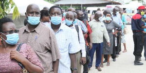 A photo of teachers at a Kenya Secondary Schools Heads Conference in Mombasa in April 2022.