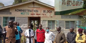 Teachers of St. Johns Secondary School.
