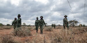 Team Lioness on patrol around Kenya’s Amboseli National Park.  