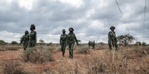Team Lioness on patrol around Kenya’s Amboseli National Park.
