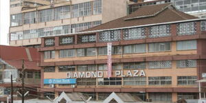 A file image of Diamond Plaza building in Nairobi 