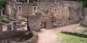 The Great Mosque of Gedi.