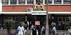 The Ministry of Foreign Affairs offices in Nairobi.